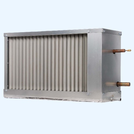 WHR-R 800*500-3 Shuft фреоновый охладитель для прямоугольного канала